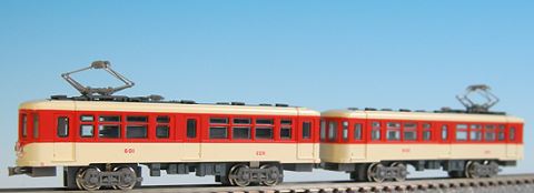 MODEMO 江ノ島電鉄600形「2灯型」“赤電塗装” (2輌セット) NT97
