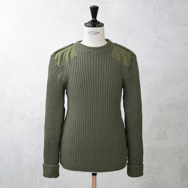 実物 USED イギリス軍 コマンドセーター ミリタリー