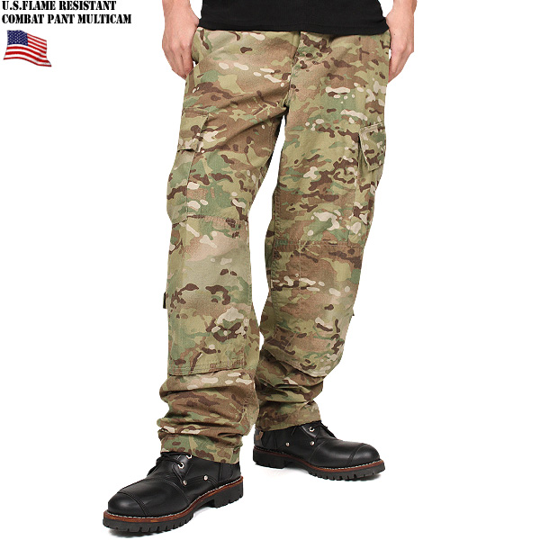 FLAME RESISTANT COMBATパンツ MultiCam 米軍放出品 コンバットパンツ