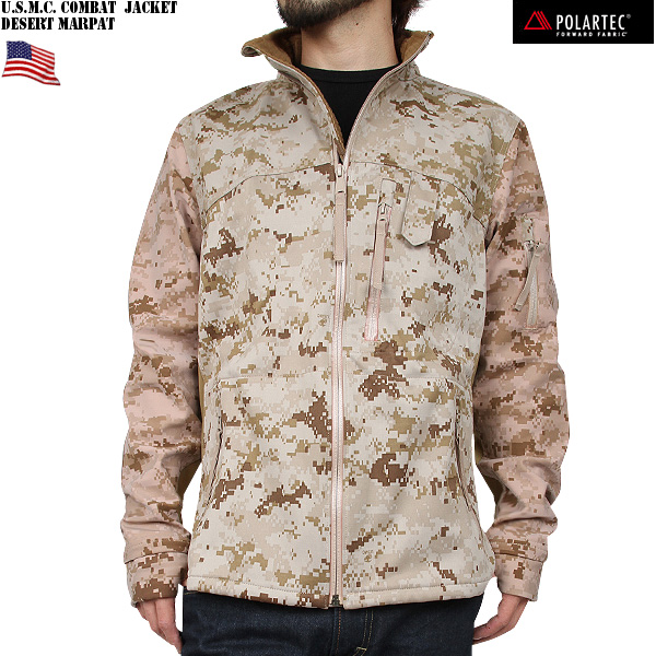 米海兵隊 U.S.M.C. COMBAT JACKET DESERT MARPAT ジャケット 米軍放