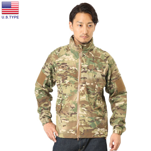 米軍 PCU Level5 ソフトシェルジャケット MultiCam 米軍放出品