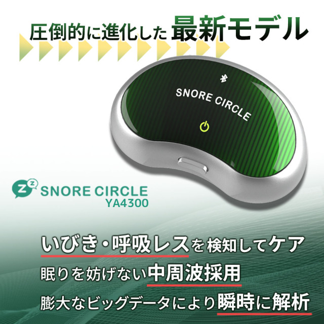 あごに貼るだけ いびき防止グッズ Snorecircle pro スノアサークル