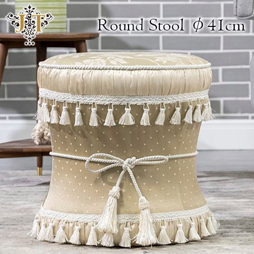 ジェニファーテイラー 薄型 スツール スリム エスプレッソ ヒョウ柄 豹