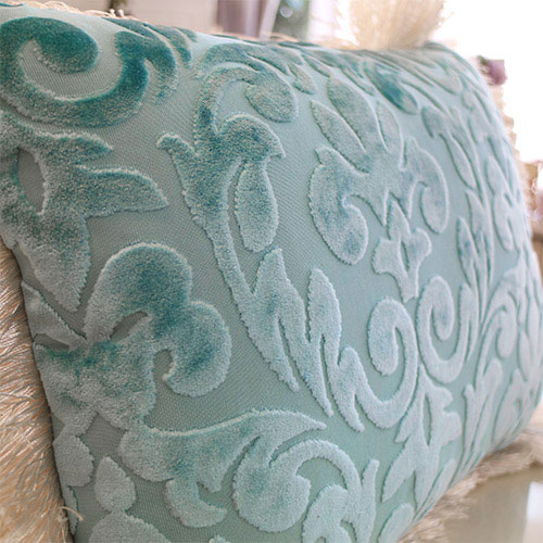 ジェニファーテイラー・クッション(フリンジ)・Winston｜おしゃれ