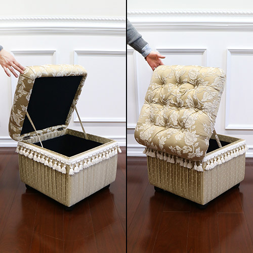 ジェニファーテイラー・収納付スツール・Heirloom｜おしゃれインテリア