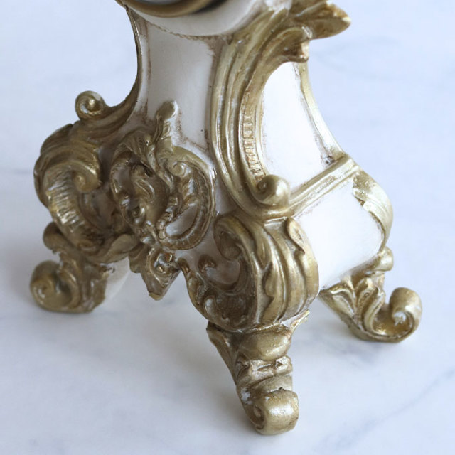 置時計 トール ロココ調 ヨーロピアンプリンセス｜姫系インテリア 雑貨