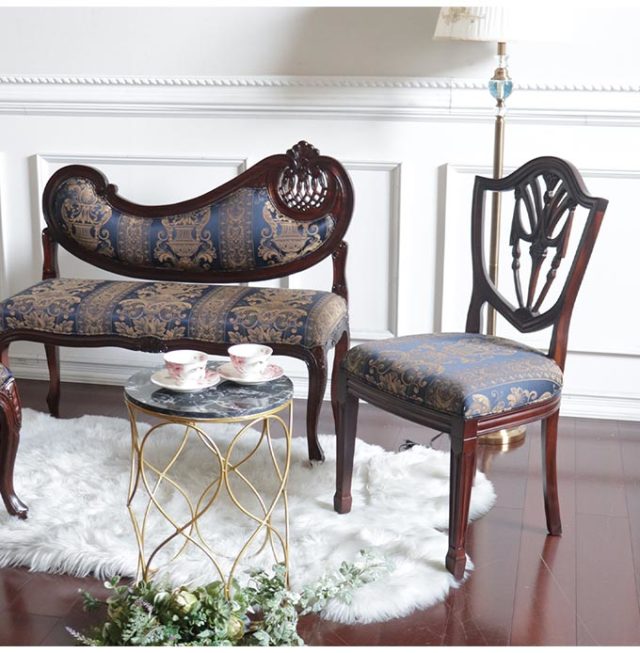 ヘップルホワイトチェア｜英国調 アンティーク調｜おしゃれ家具通販 Y