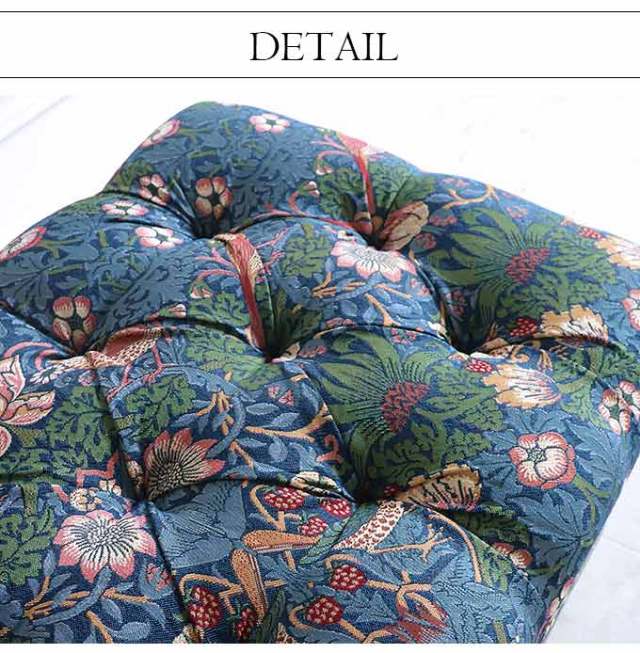 ジェニファーテイラー 収納付きベンチ イチゴ泥棒｜おしゃれインテリア