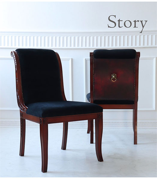 アンティーク風 ダイニングチェア 単品 完成品 猫脚おしゃれ 高級 椅子