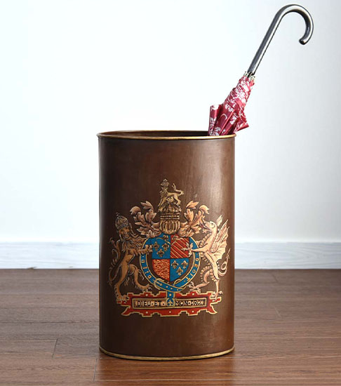 1台限定】 シノワズリ クラシックマルチボックス（傘立て） ブラウン