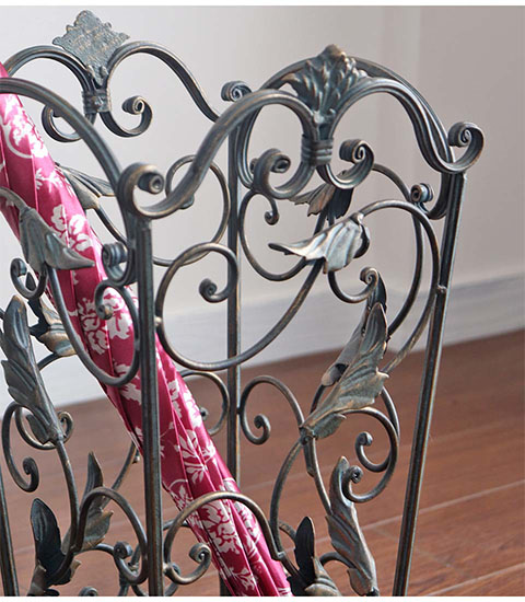 アンティーク調 アイアン傘立て(アンブレラスタンド) ブロンズ｜Y-KAGU