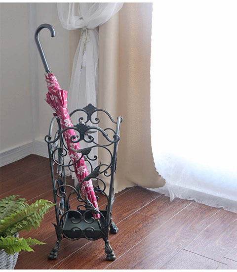 アンティーク調 アイアン傘立て(アンブレラスタンド) ブロンズ｜Y-KAGU