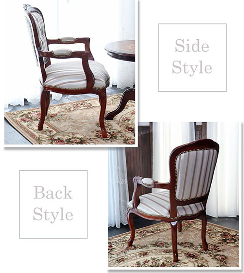 フレンチマルシェ 猫脚アームチェア ｜Y-KAGU(輸入家具屋さん.com)