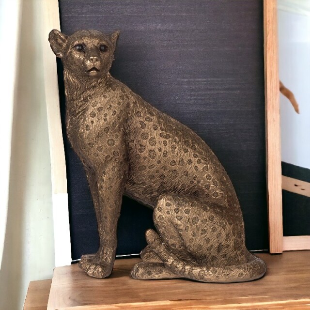 風水インテリア パンサー（ヒョウ・豹） 動物の置物｜Y-KAGU(輸入家具