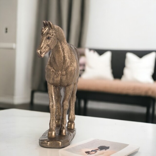 風水インテリア 馬（ホース・コッパー） 動物の置物｜Y-KAGU(輸入家具