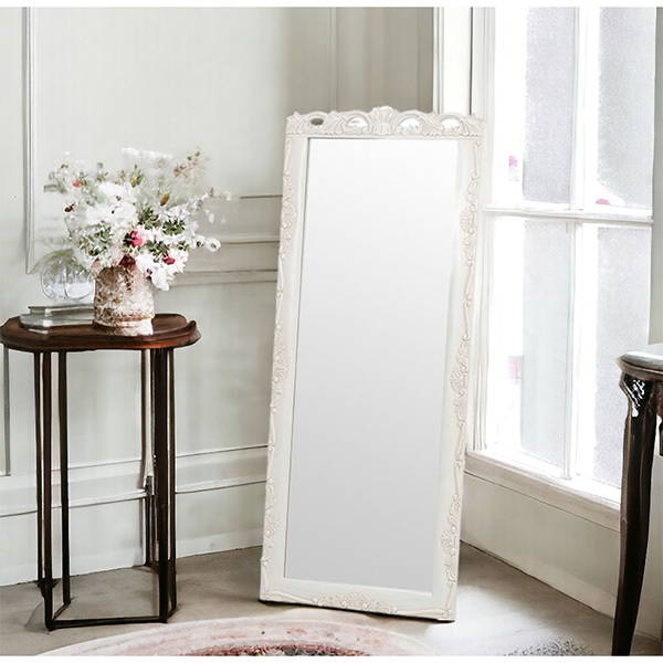 姫系家具 ヴィオレッタ・スタンドミラー 幅70cm｜Y-KAGU(輸入家具屋