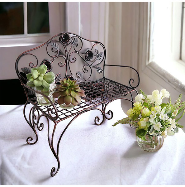 おしゃれなガーデニングファニチャー ヨーロピアン調 フラワースタンド