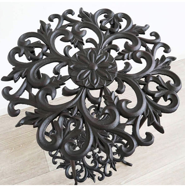 アイアン製 アンティーク調 フラワースタンド（花台） プランター