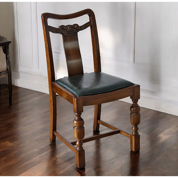 アンティークリプロダクト ダイニングチェア（プリンス・グリーン