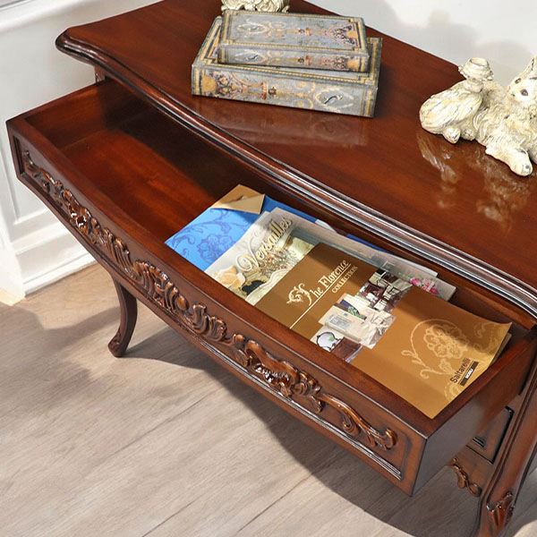 マリナカッシーリ アンティーク調 2段チェスト｜Y-KAGU(輸入家具屋さん