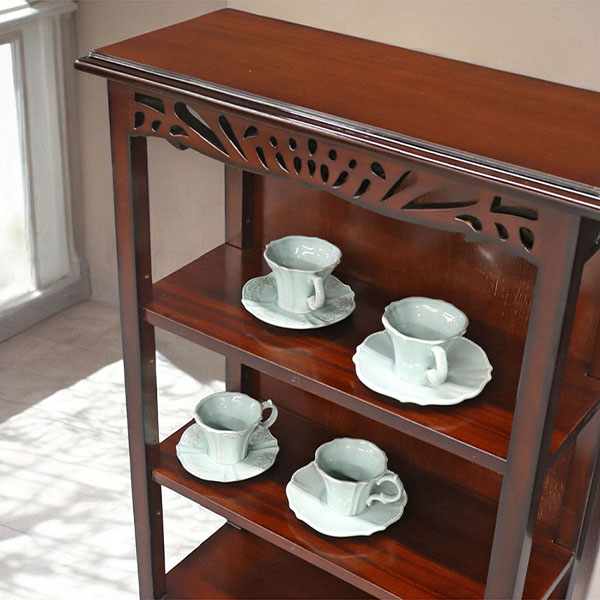 マリナカッシーリ アンティーク調 オープンラック（本棚）｜Y-KAGU