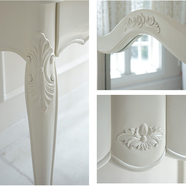 Y-KAGUオリジナル Famille ファミーユ 3面鏡ドレッサーセット(スツール