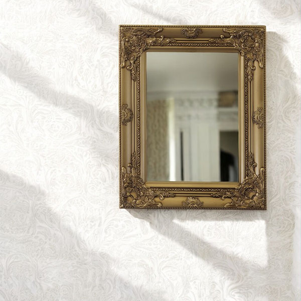 全2色】ロココ調 ウォールミラー 壁掛け鏡 チャーチルウッド｜Y-KAGU