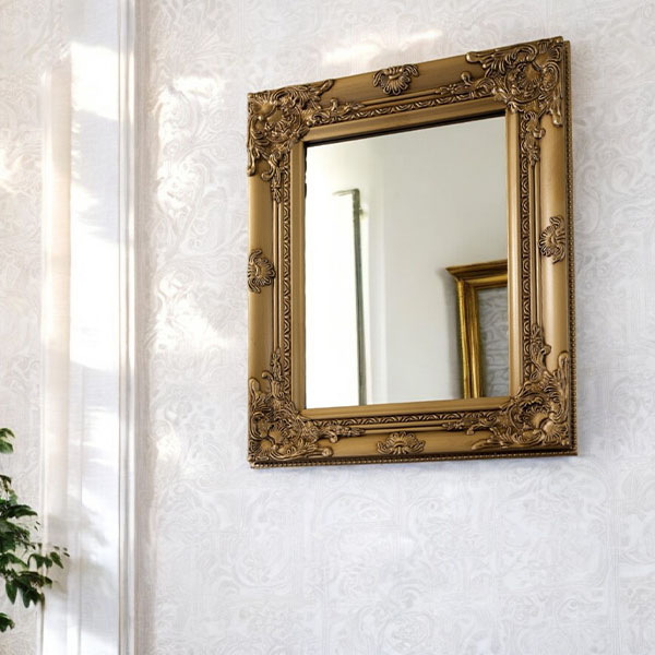 全2色】ロココ調 ウォールミラー 壁掛け鏡 チャーチルウッド｜Y-KAGU