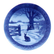 ロイヤルコペンハーゲン イヤープレート 1962年(昭和37年)｜おしゃれ