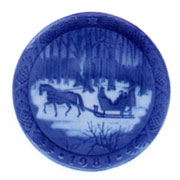 ロイヤルコペンハーゲン イヤープレート 1956年(昭和31年)｜おしゃれ