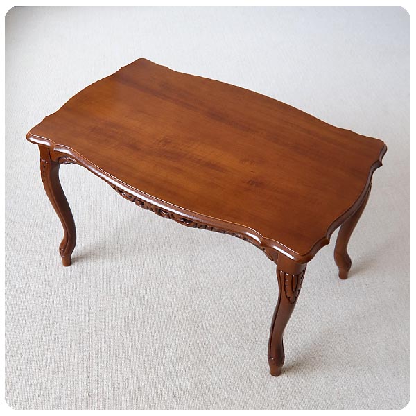 イギリス アンティーク調 猫脚コーヒーテーブル/センターテーブル/店舗