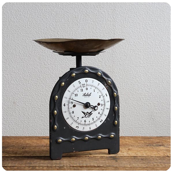 訳あり】イギリス アンティーク キッチンスケール 量り インテリア