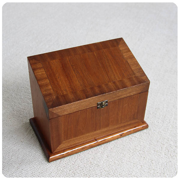 イギリス アンティーク 書類ケース 収納ボックス インテリア 蓋付き 木