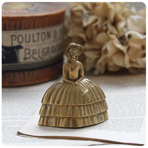 イギリス アンティーク ブラステーブルベル ディナーベル 英国製