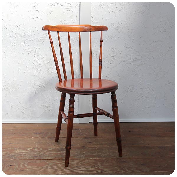 イギリス アンティーク家具 ダイニング チェア 1970年頃 865A2