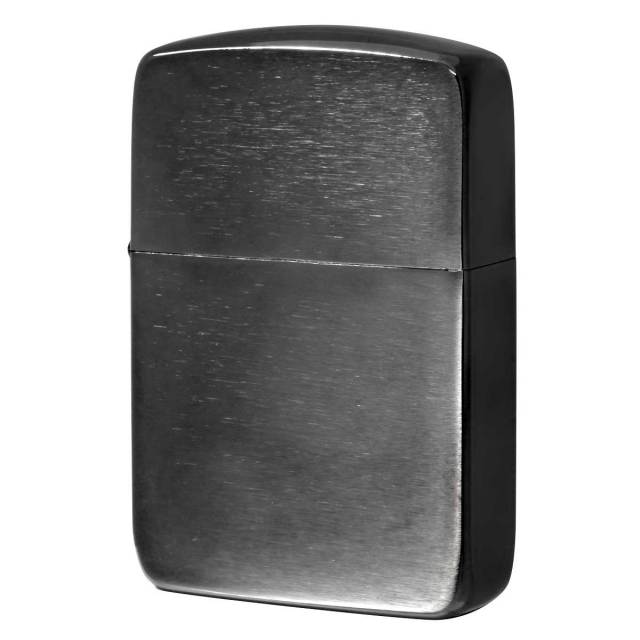 Zippo ジッポー 1941レプリカ 無地 ブラックアイス Black Ice つや消し