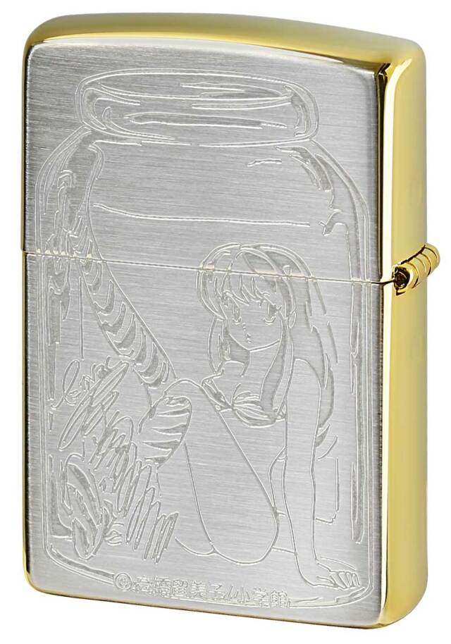 Zippo ジッポー うる星やつら シルバー・ゴールド B柄｜Zippo専門店