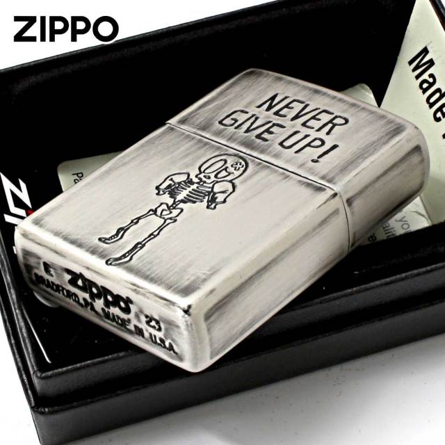 Zippo ジッポー スカル ドクロ 骸骨 ユーズド仕上げ FUNNY SKULL USED