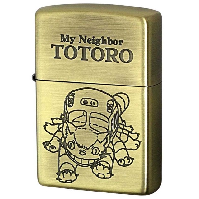 Zippo ジッポー スタジオジブリ となりのトトロ ネコバス3 真鍮 ブラス