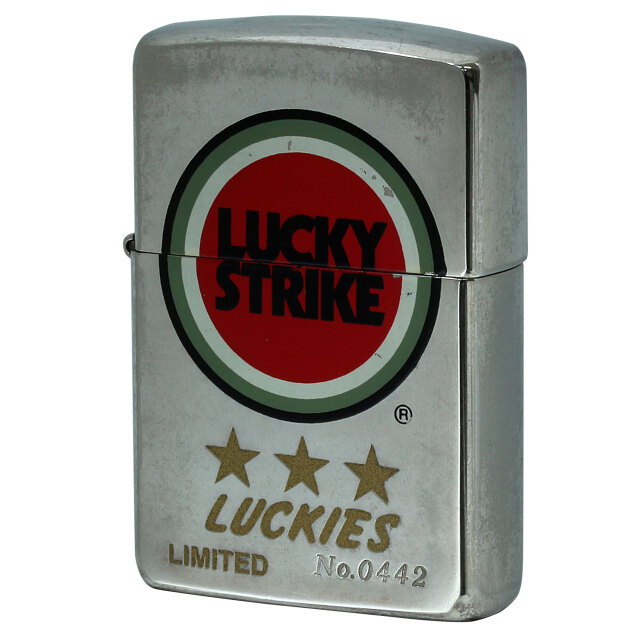 絶版/ヴィンテージ Zippo ジッポー 中古 1996年製造LUCKY STRIKE
