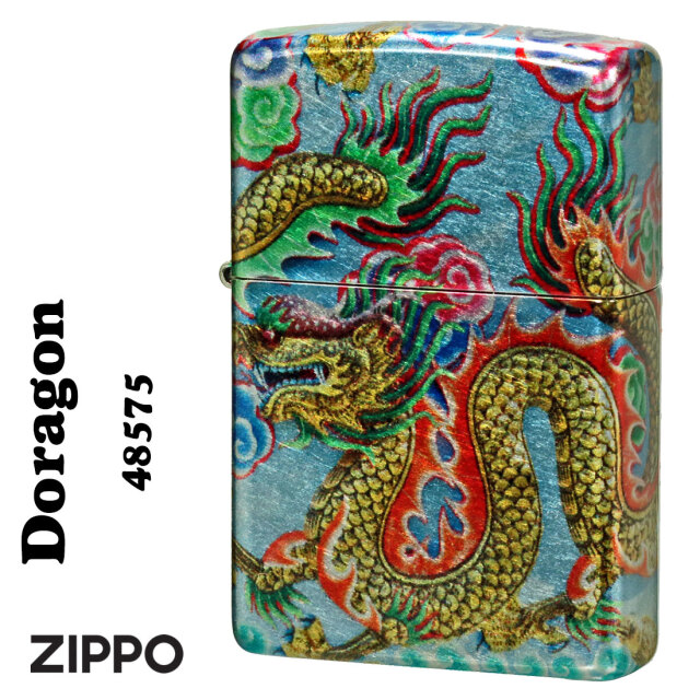 zippo(ジッポーライター)Dragon Design ドラゴン 龍 竜 干支 2023