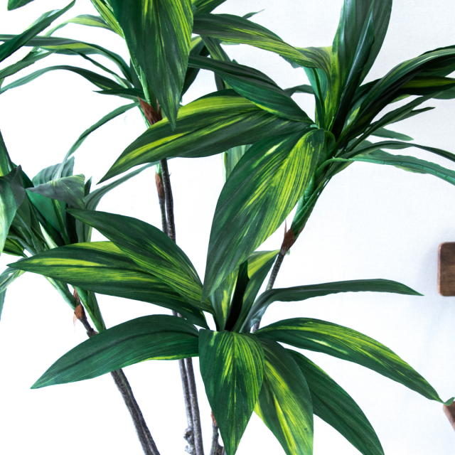人工 観葉植物 フェイク グリーン ハランスタイル H約155cm 店舗 装飾