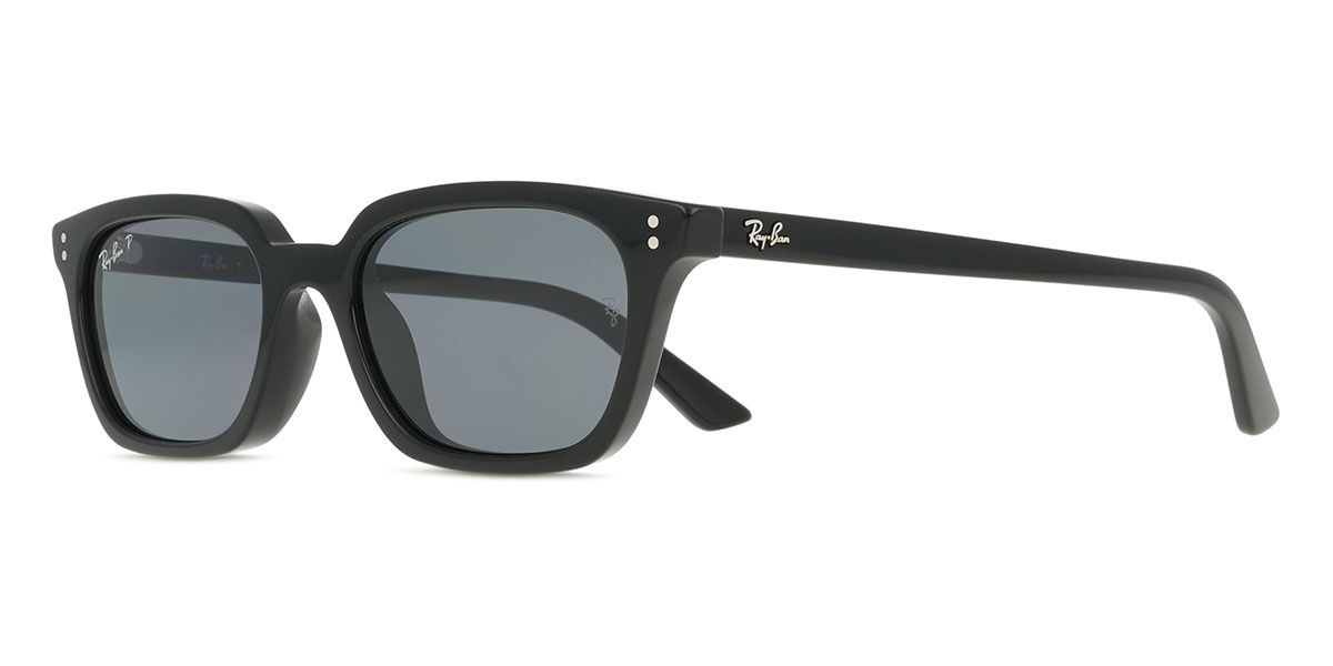 Ray-Ban RB4456F Zaya Asian Fit Polarized 667781 スクエア ブラック