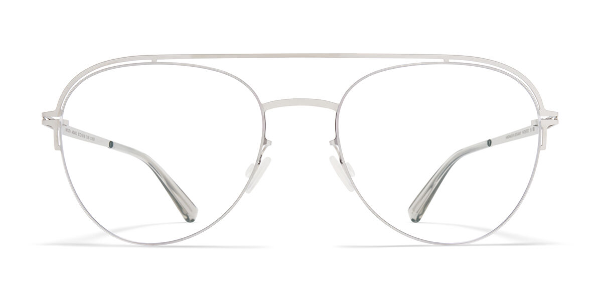 Mykita Misako 051 Shiny Silver 眼鏡 | SmartBuyGlasses 日本
