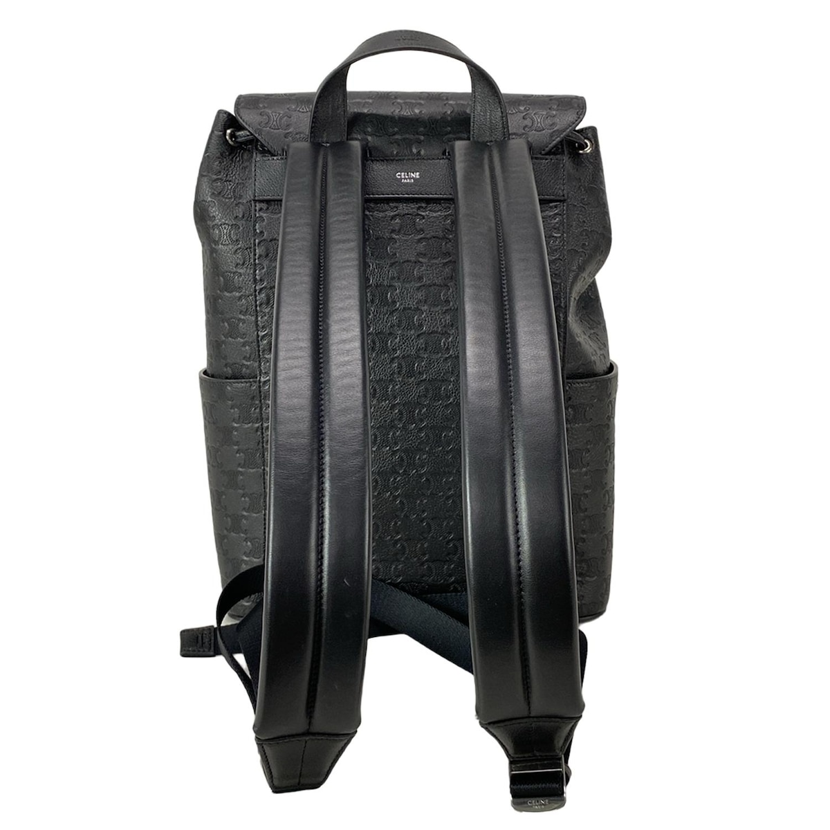 セリーヌ/リュックサック/トリオンフ バックパック/黒/カーフスキン