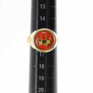 POINTLESS JOURNEY ポイントレスジャーニー TOY RING CROWN RED 常田大