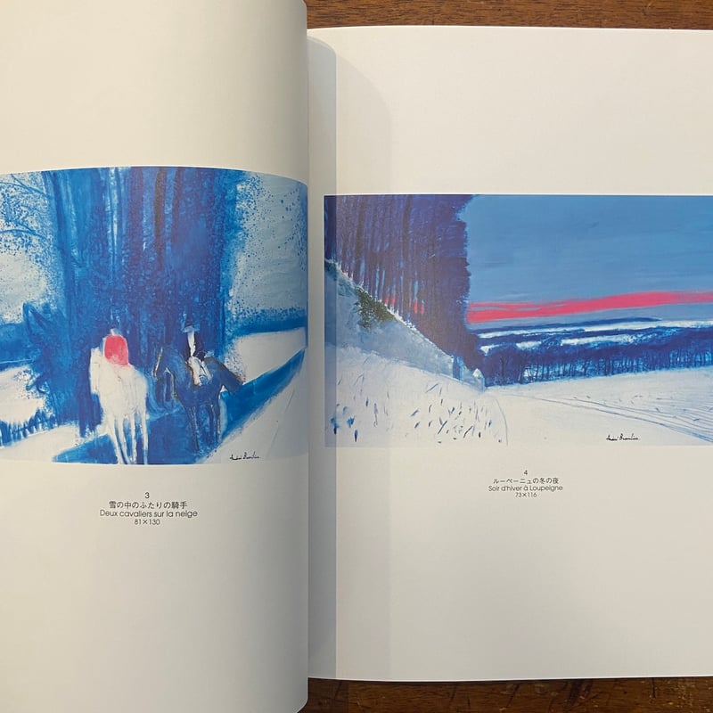 アンドレ・ブラジリエ新作展 図録」Andre Brasilier（アンドレ