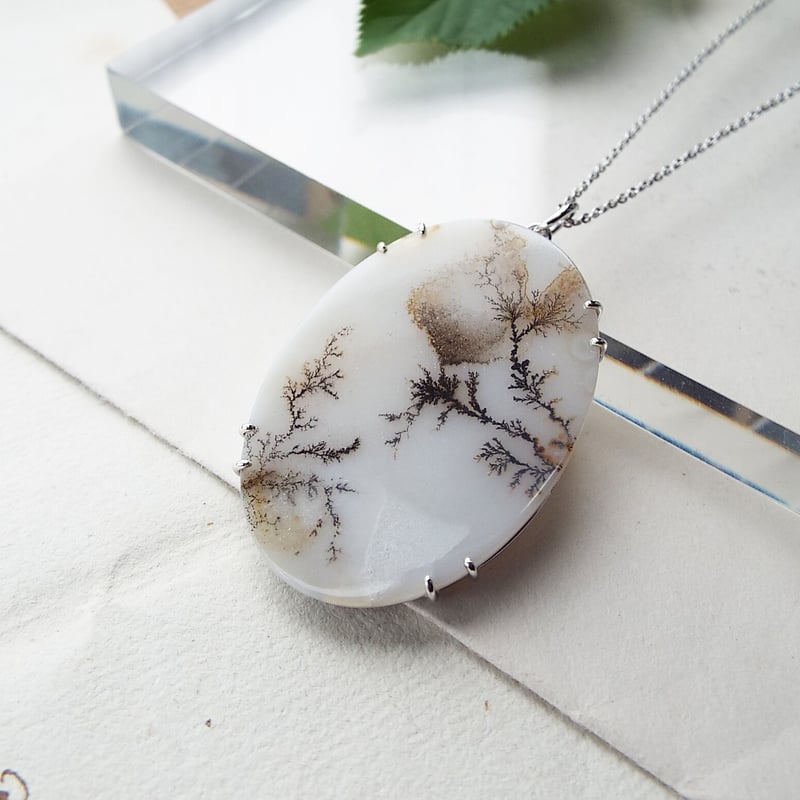 デンドリティックアゲートのネックレス | Namikata