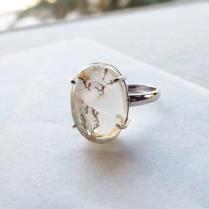デンドリティッククォーツのリング | Namikata