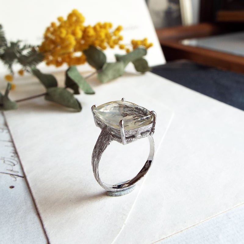 デンドリティッククォーツのリング | Namikata